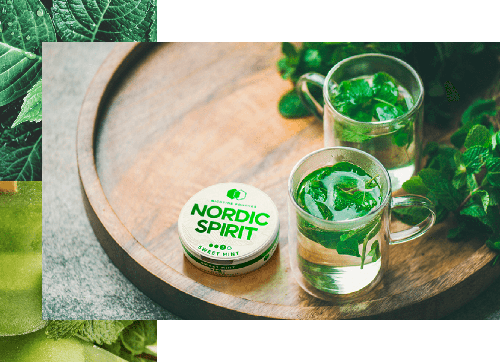 Sweet Mint Flavor - Nordic Spirit Nicotine pouches