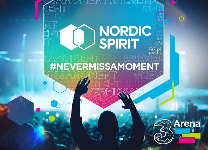 Nordic Spirit and 3Arena's partnership aims to bring you unforgettable live expriences